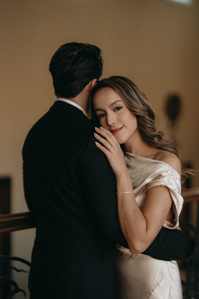 Retrato de los novios